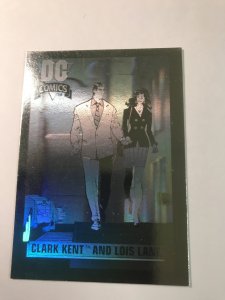 CLARK KENT & LOIS DCH1 Hologram chase card : DC IMPEL Series 1 1991 NM/M,