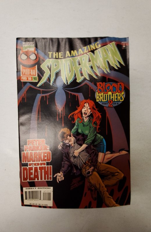 The Amazing Spider-Man #411 (1996) Marvel Comic Book J716