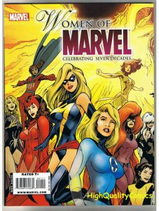 WOMEN of MARVEL,  NM, Celebrating 7 / Seven Decades, 2010, Super Heroines