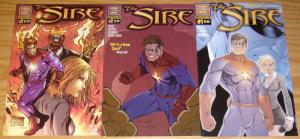 the Sire #1-3 VF/NM complete series - after shock comics - dolce - set lot set 2