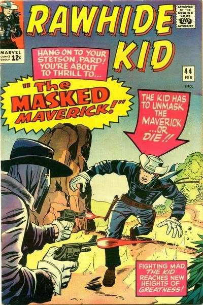 Rawhide Kid (1955 series) #44, VG- (Stock photo)