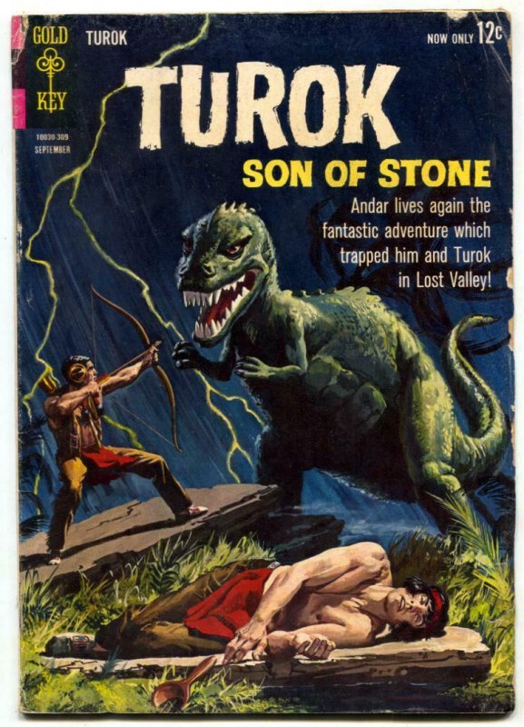 Turok, Son Of Stone #35 1963- Gold Key G/VG 