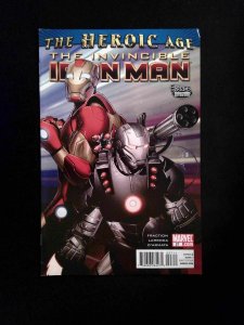Invincible Iron Man #27  Marvel Comics 2010 VF