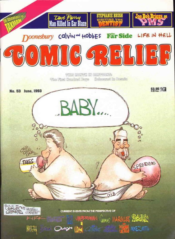 Comic Relief (magazine) #53 FN; Page One | save on shipping - details inside