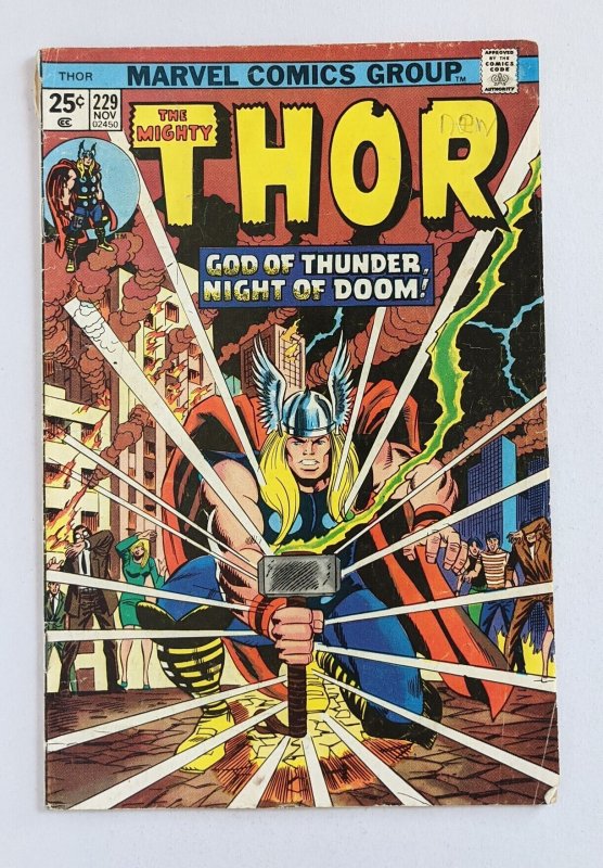 Thor #229 (1974) VG