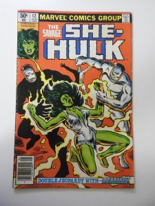 The Savage She-Hulk #12 (1981) VG- Condition moisture stain