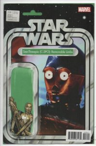 STAR WARS #28, NM, C-3PO Action figure cover, 2015 2017