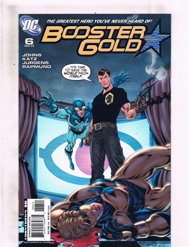 Lot of 5 Booster Gold DC Comic Books #0 6 7 8 9 Maxwell Lord Blue Beetle LH10