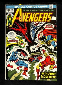 Avengers #111 Black Widow Joins!