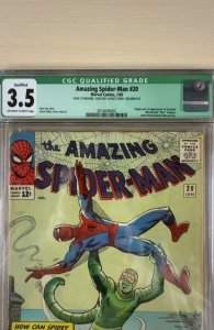 The Amazing Spider-Man #20 (1965).   CGC 3.5