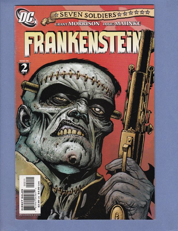 Seven Soldiers Frankenstein #2 FN Grant Morrison DC 2006