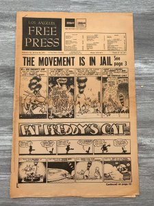 8/20/71 FAT FREDDY'S CAT 11x17 LAFP Underground Newspaper COVER and 1 Page