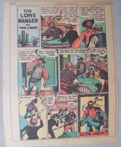 Lone Ranger Sunday Page by Fran Striker and Charles Flanders from 11/14/1943