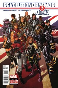 REVOLUTIONARY WAR: ALPHA #1 VF/NM