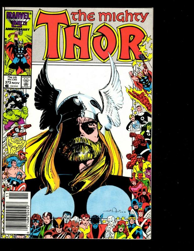 10 Thor Marvel Comics # 380 379 378 377 376 375 374 373 372 371 Spider-Man DS3