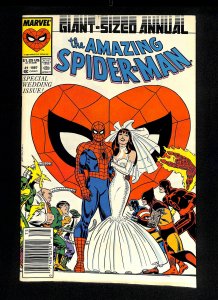 Amazing Spider-Man Annual #21 Newsstand Variant