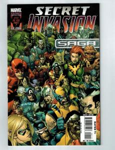 Secret Invasion Saga Marvel Comic Books Avengers Iron Man Wolverine!! S95