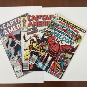 Captain America Keys. Lot Of 3: #208, 337, 348 Armin Zola, Us Agent, Flagsmasher