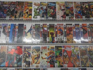 Huge Lot of 130+ Comics W/ ALL SPIDER-MAN COMICS!!! Avg. VF Condition!