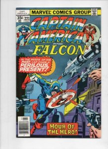 CAPTAIN AMERICA #221, NM-, vs Ameridroid, 1968 1978, more CA in store