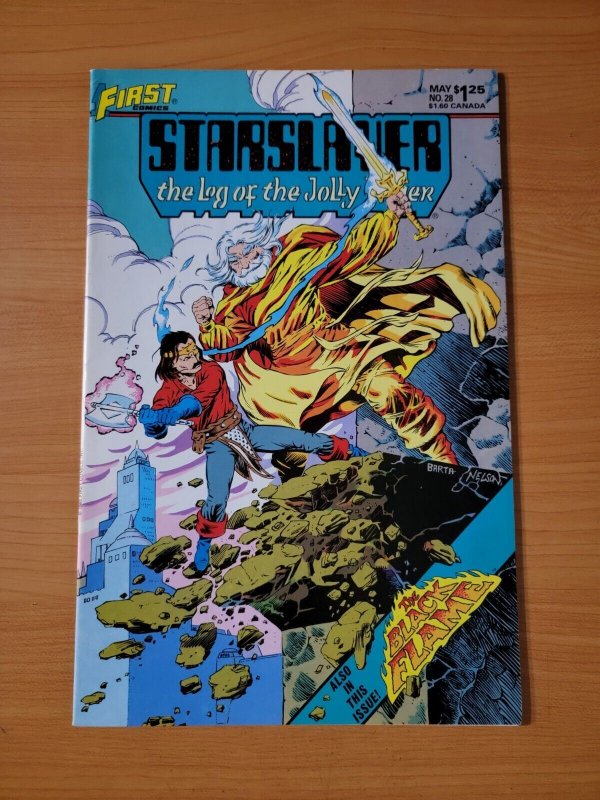 Starslayer #28 ~ NEAR MINT NM ~ 1985 First Comics