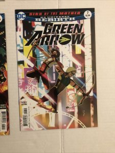 Green Arrow #2 - 7 DC Rebirth 2016 Series Lot Of 6