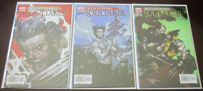 Wolverine Soultaker Comics Set # 1 - 5 - 8.0 VF - 2005