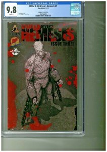 Millar & McNiven's Nemesis # 3 DF EXCLUSIVE  CGC 9.8 GORGEOUS SLAB WHITE PAGES.