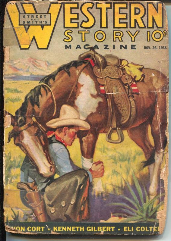 Western Story 11/26/1938-low grade reading copy-P/FR