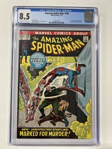 Amazing Spider-Man 108 1972 Cgc 8.5 OW/W pages Marvel Comics