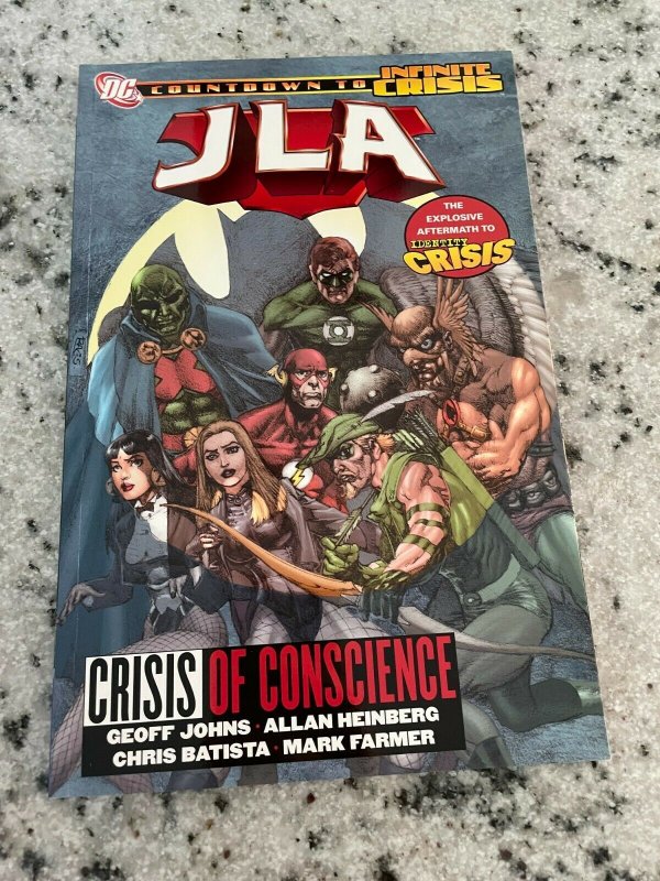 JLA Crisis Of Conscience Vol. # 18 DC Comics TPB Graphic Novel Comic Book DH34