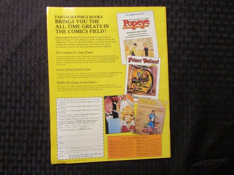 1985 COMICS REVUE Magazine #12 FVF Hagar The Horrible Dik Browne