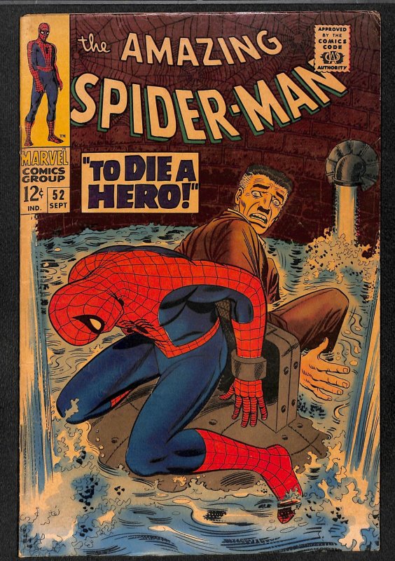 Amazing Spider-Man #52 VG/FN 5.0 3rd Kingpin!