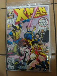 X-Men Adventures #1 (1992) Based on Fox animated TV series Steve Lightle Cover