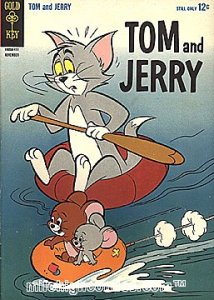 TOM AND JERRY (1962 Series)  (GOLD KEY) #221 Very Good Comics Book