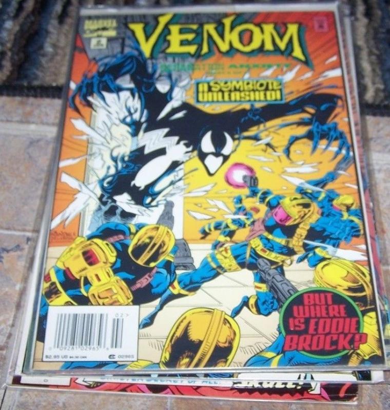 Venom: Separation Anxiety #2 (Jan 1995, Marvel) eddie brock 