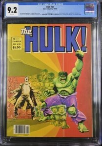 Hulk #23 1980 Marvel Comics CGC 9.2 White Pages