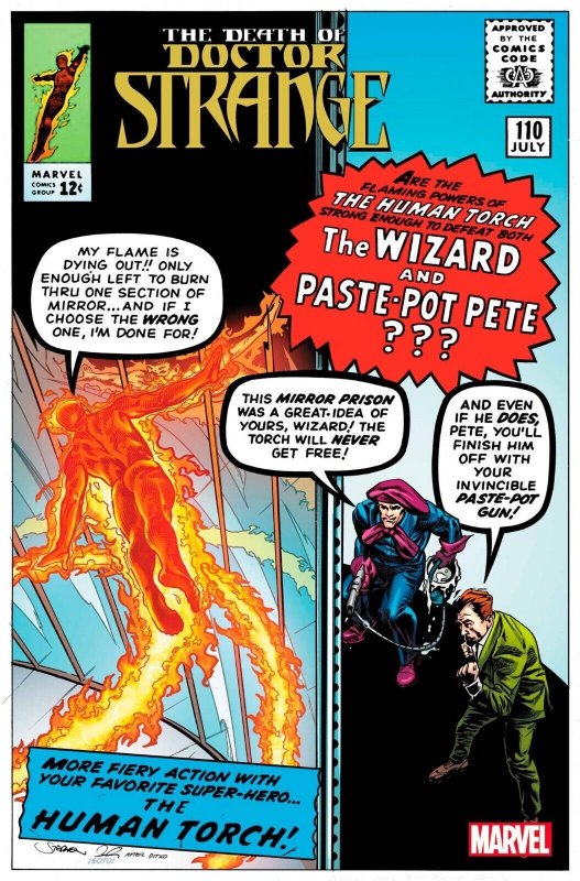 Death of Doctor Strange #5 Cover C Mooney Homage Variant Marvel 2022 EB71