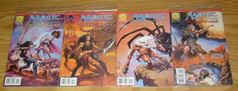 Magic: the Gathering - Shadow Mage #1-4 VF/NM complete series with cards/tokens