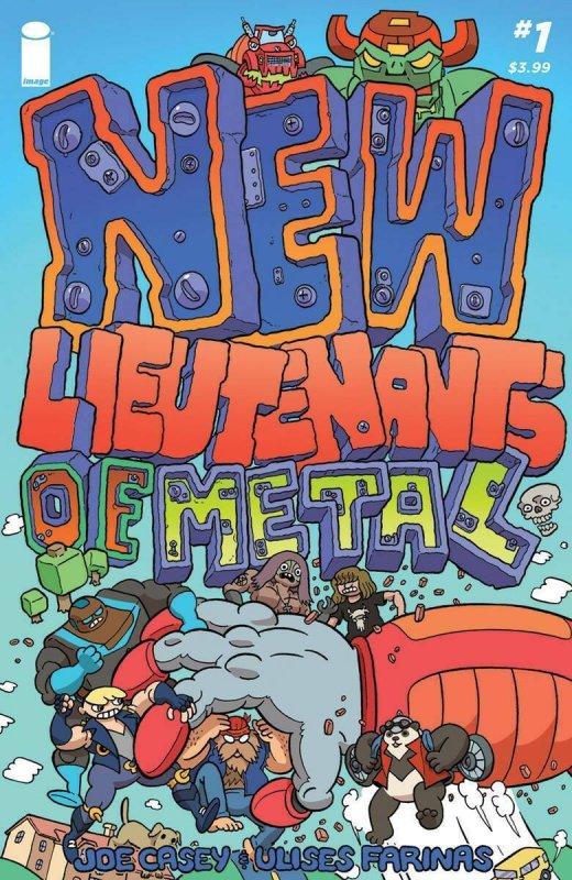 NEW LIEUTENANTS OF METAL #1 (OF 4) - IMAGE COMICS - JULY 2018