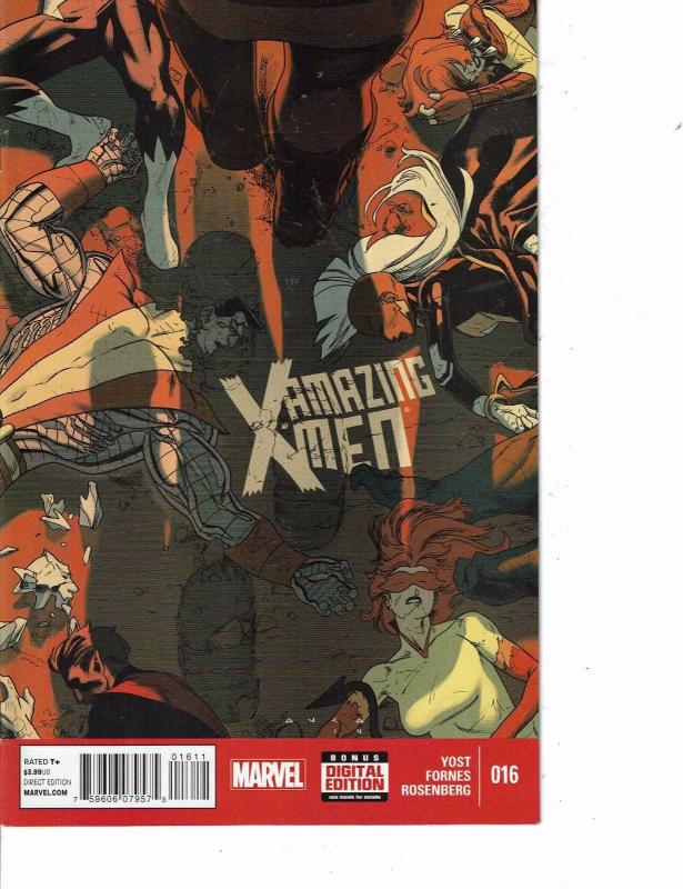 Lot Of 2 Comic Books Marvel Amazing X-Men #17 and #16 ON9