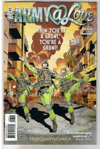 ARMY AT @ LOVE #7, NM+, Rick Veitch, Morale, Vertigo, 2007, more in store