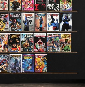 Huge Lot 150+ Comics with Wolverine, Mystique, Captain America & More!