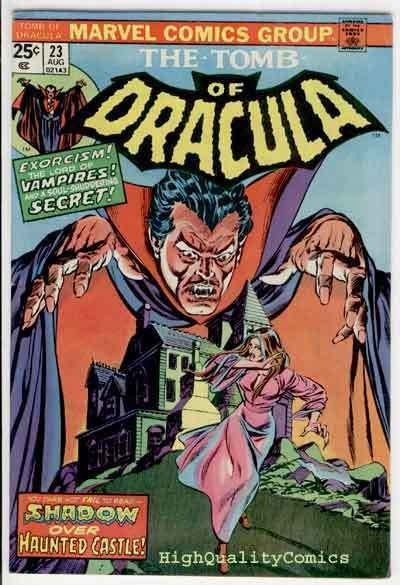 TOMB of DRACULA #23, FN+, Vampire, Exorcism, Marv Wolfman, 1972, Tom Palmer