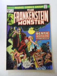 The Frankenstein Monster #10 (1974) VG/FN condition MVS intact moisture damage