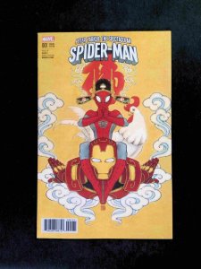 Peter Parker Spectacular Spider-Man #1D  MARVEL Comics 2017 VF  Wang Variant