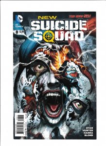 NEW SUICIDE SQUAD #08 (2015) JEREMY ROBERTS | 1ST PRINT | DIRECT SALES