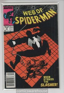 WEB OF SPIDER-MAN (1985 MARVEL) #37 FN+ A37995