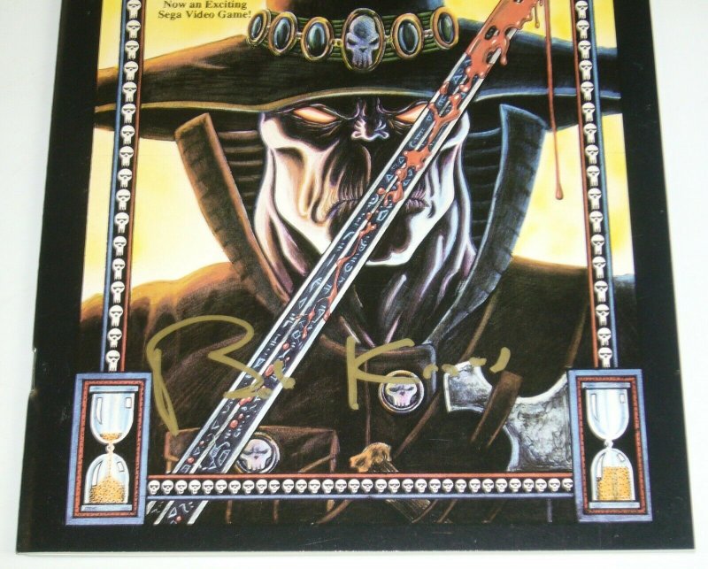 Chakan the Forever Man #1 VF signed by Robert (Bob) A Kraus - RAK Graphics 