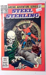 Steel Sterling #7 (1984) Red Circle 1st Print Comic Book